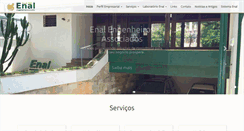 Desktop Screenshot of enal.com.br