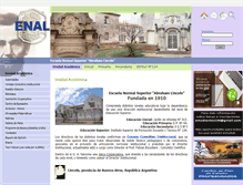 Tablet Screenshot of enal.com.ar